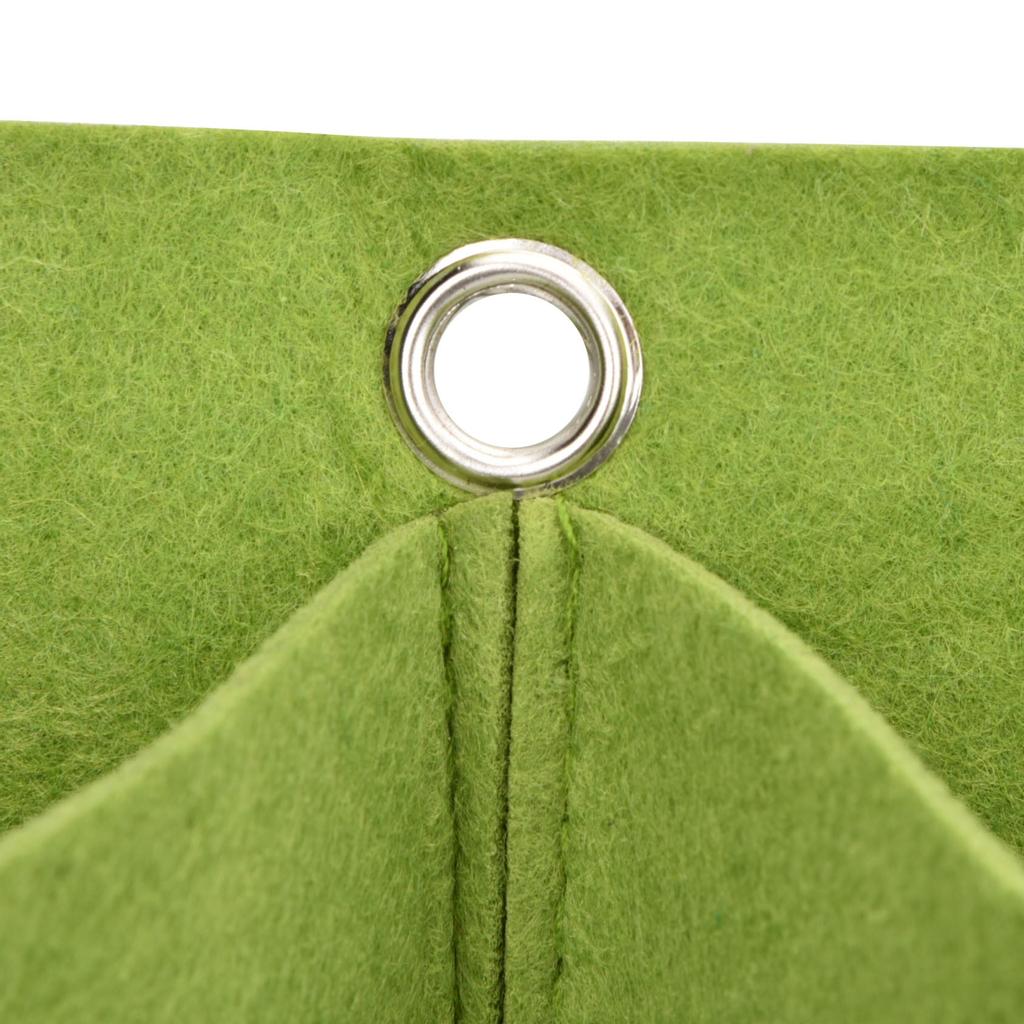 18  s Vertical Wall Outdoor Garden Plant Bags Planter Made of Felt,  Vertical Garden Bags Plants, Reusable Hanging Bag Wall Plant