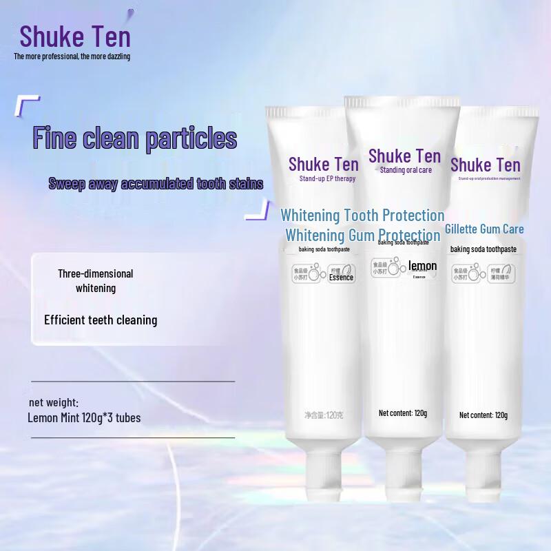 

Shuke Baking Soda Whitening Gum Care Toothpaste