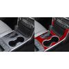 For Toyota Camry 2015 2016 2017 Car Accessories Carbon Fiber Gear Shift Control Panel Trim Cover Interior Decoration Sticker