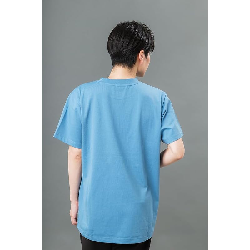 [Mikasa] MIKASA Short-Sleeve T-Shirt, Blue, XL Size (Unisex) 2600-BLXL