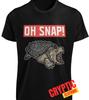 Oh Snap T-Shirt S-3XL Funny Sarcastic Snapping Turtle Joke Fun Tortoise GIFT TEE
