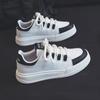 Leather Women's Shoes White Shoes Spring and Autumn New All-Matching Casual Sports Shoes Women's Platform Sneakers Women