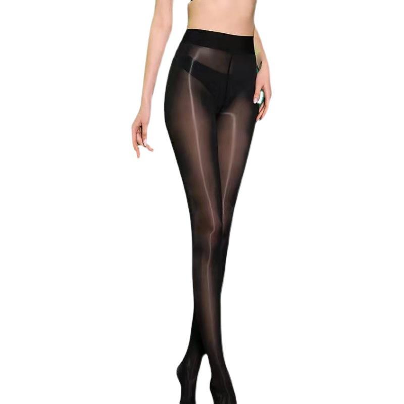 Horse oil socks, stockings, women's thin spring, summer and autumn meat color, black oil light, bright bare legs artifact, anti-hook pantyhose base