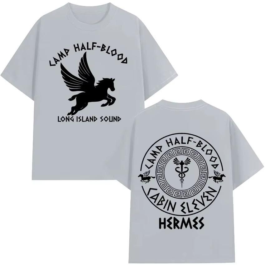 2026 Spring summe  Trendy Graphics Men Women Clothing Camp Half Blood TShirt High Quality Cozy Short Sleeve Tops Streetwear
