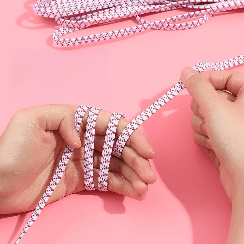 Elastic Band Durable Pants Rubber Band Waist Rubber Band Rope Wide Flat Elastic Rubber Band 5M