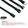 USB C Male to USB C Female Extension Cable 90 Degree Ribbon Flat USB C Cable 18W Charging Data Transfer 480Mbps