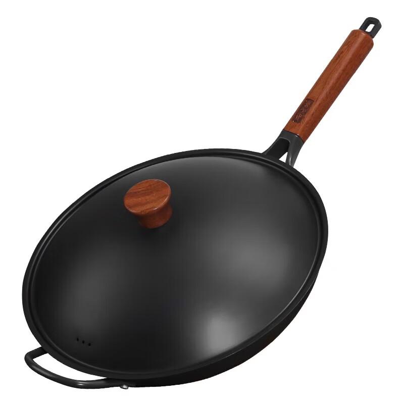 Zhang Xiao Quan Hand-Forged Round Bottom Iron Wok