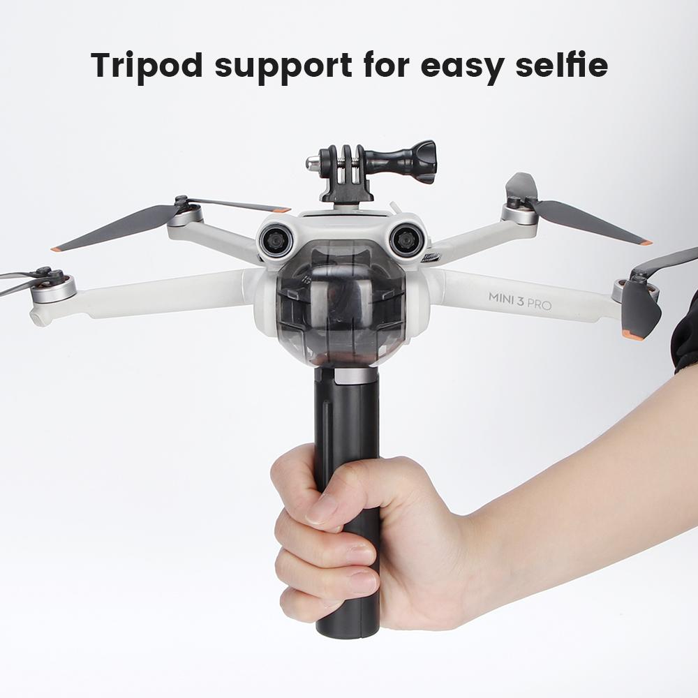 Camera Holder for DJI MINI 3/MINI 3 Pro Top Extension Bracket Mount Drone Action Camera Holder for Insta360 Go 3/2 Accessories