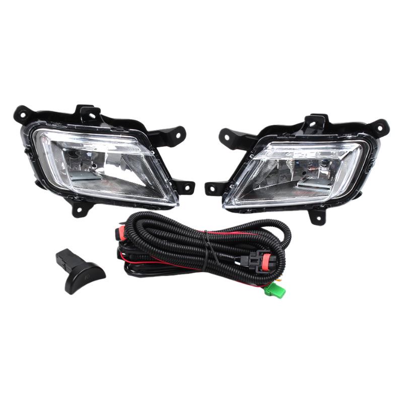 

Kia Rio 2010-2011 Fog Light Kit: Bumper, Headlight, Daytime Running & Fog Lights Assembly
