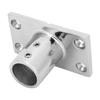 316 Stainless Steel Boat Hand Rail Fitting 90 Degree Rectangular Base Marine Rectangular Base Fitting 1 Inch