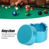 Billiard Chalk Case Round Aluminum Alloy Pool Cue Chalk Box Holder for Pool Cue Sports Accessories
