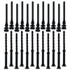 24 Pcs Shock Absorbing Computer Case Fan Screws Anti Vibration Cooling Rubber Hardware Mounting Bolts Fasteners For Silent