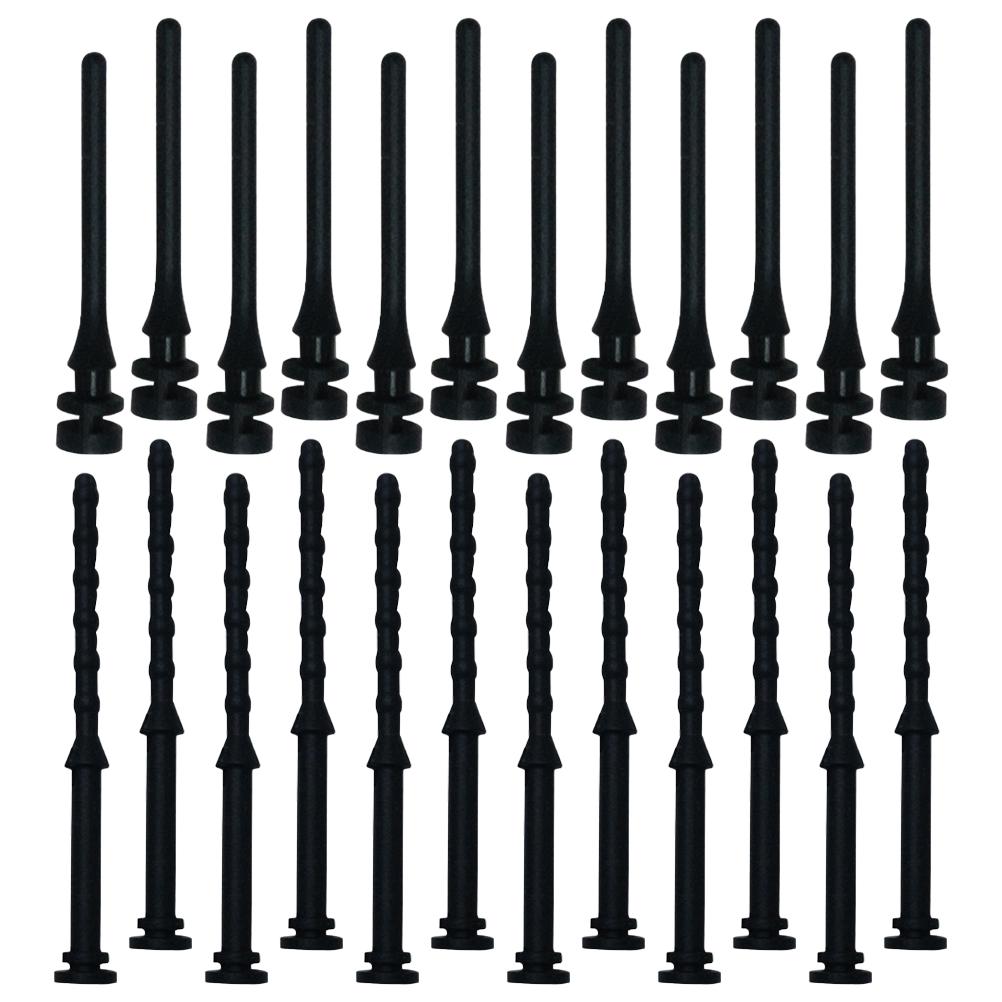 24 Pcs Shock Absorbing Computer Case Fan Screws Anti Vibration Cooling Rubber Hardware Mounting Bolts Fasteners For Silent