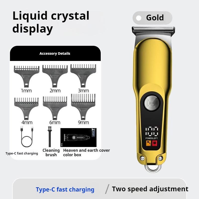 New hair clipper electric razor hair clipper oil clipper hair clipper rechargeable professional household electric clipper