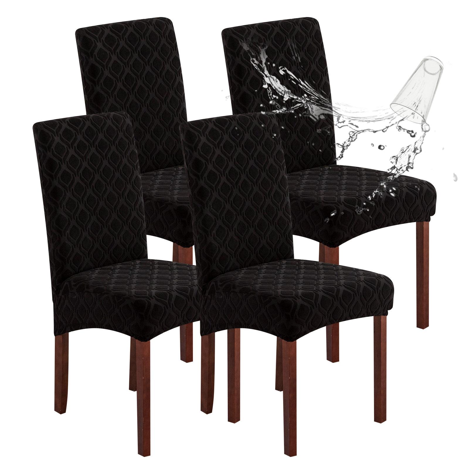 

1 шт./4 шт./6 шт. 100% водонепроницаемый, маслостойкий, пыленепроницаемый чехол на стул «Цветущий персик» для столовой, свадьбы, гостиной 1PC