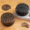 Metalen Mosquito Coil Houder in Vintage Stijl met Handvat - Draagbare IJzeren Rookwaren Brander voor Huis & Buiten Decoratie