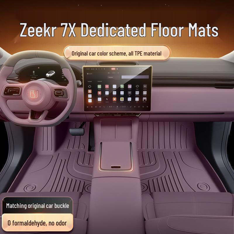 Zeekr 7X TPE Floor Mats 2026 - New Model Interior Modification Accessories