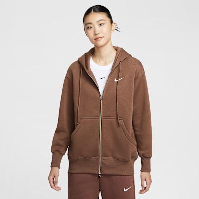 Nike Sportswear Phoenix Fleece Sweatshirt Women s Brown XS