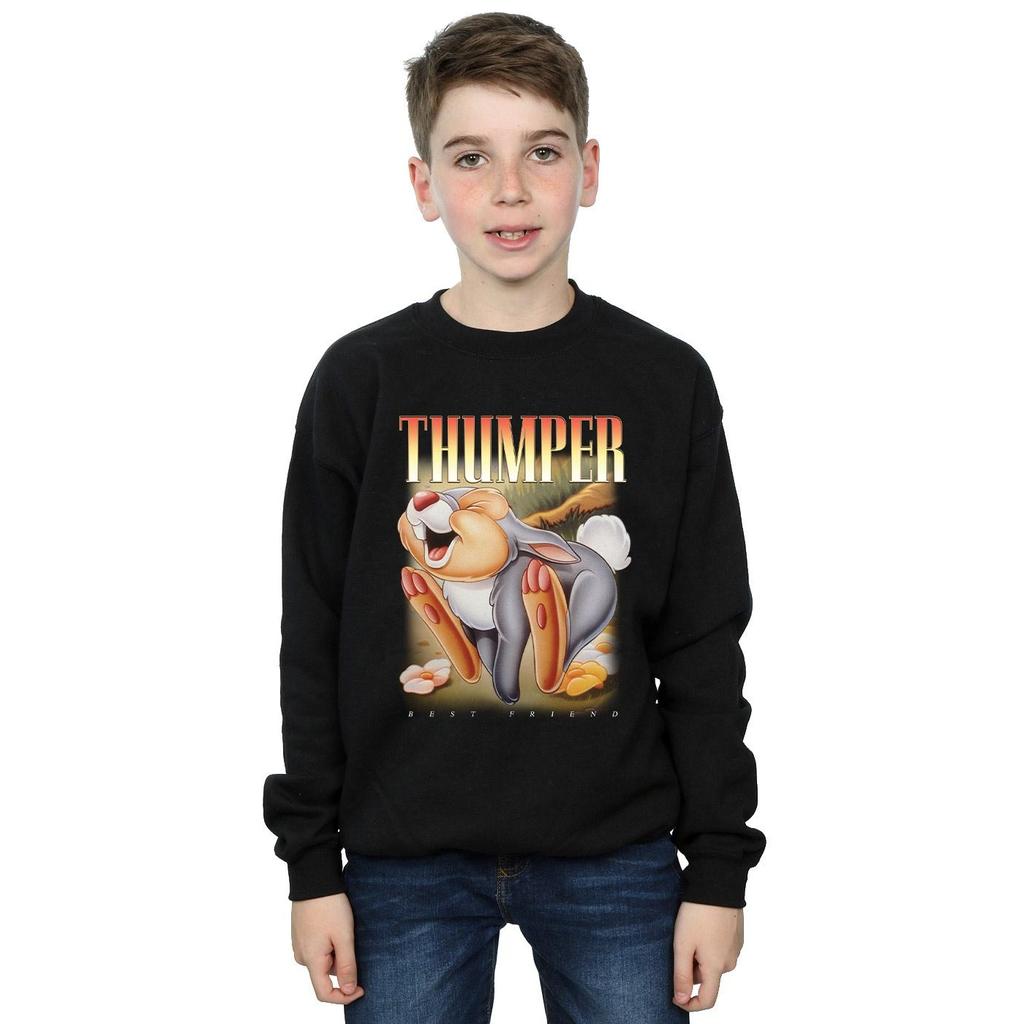 Disney Boys Bambi Thumper Montage Sweatshirt