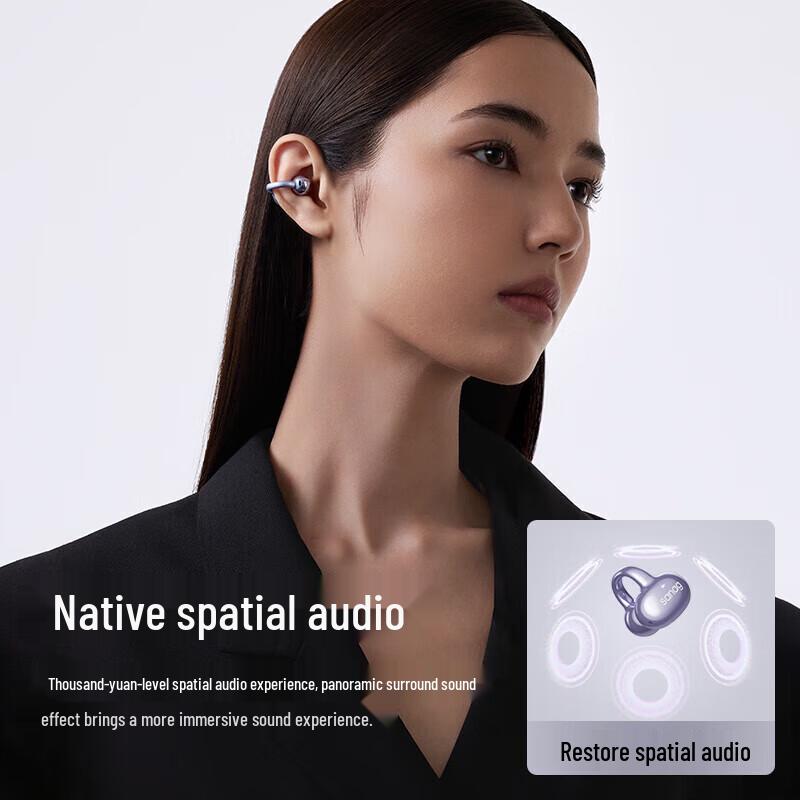 SANAG S6S Bone Conduction Clip-On Bluetooth Headset