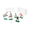 Alasum Realistisches Fußballfeld und Tor Nachbildung Miniatur-Fußballfeld - Fußball-Thema Artikel für Kuchen und Partys - 1 Set