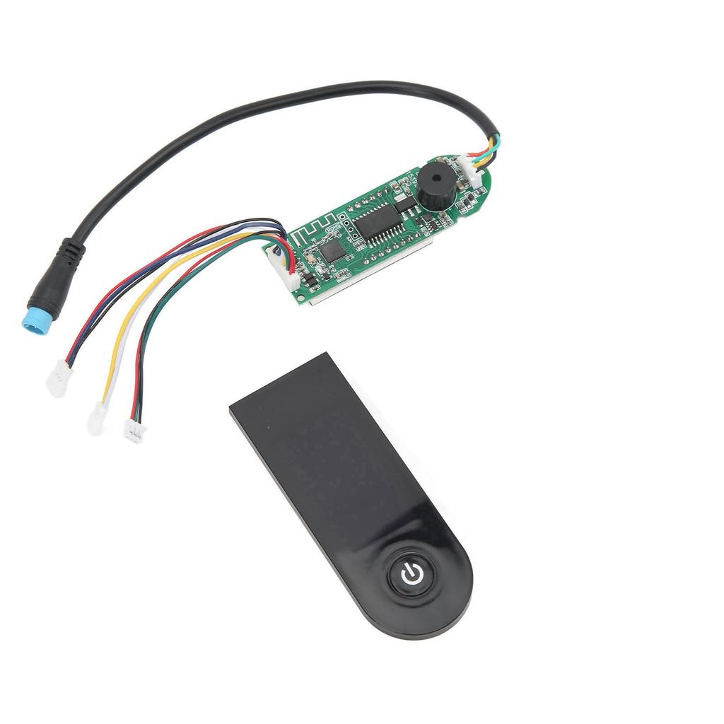 Electric Scooter Dashboard Set Metal Digital Waterproof Dashboard Replacement with Cover for M365 PRO2