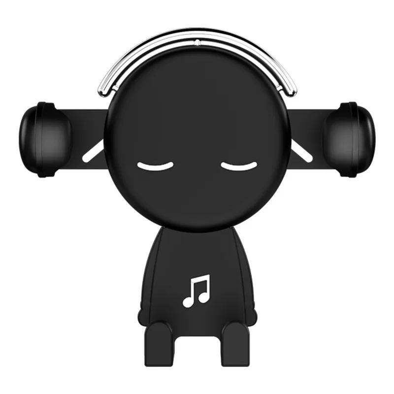 Car Mobile Phone Holder New Car Air Outlet Gravity Navigation Bracket Multi-functional Car Mobile Phone Holder Universal Type