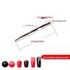 Double-Ended Threaded Stainless Steel Drill Handle Lever