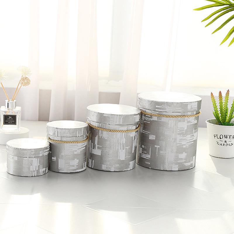 Mini Gift Box Lid Hug Bucket Vase Replacement Packaging Boxes For Gifts Flowers