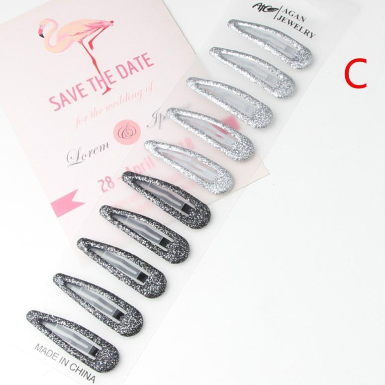 Sponka na kapající barvu, mastný prášek, sponka na kapající epoxidovou barvu, BB sponka, dětská sponka do vlasů, pokrývka hlavy