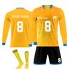 Personalised Shirts Kit Mens Girls With Name Number Custom Football Jerseys For Boys Training Suit