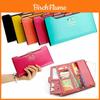 Elegant Fashion Lady Women Leather Clutch Purse With Long Zip Card Holder Case Wallet Handbag