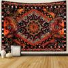 VIKAMA Retro SunMoon Tapestry Hippie Wall Art Psychedelic Aesthetic Home Decor Suitable For Bedrooms Living Rooms Dorm Rooms