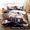 3D Print Anime Murasaki Shion Bedding Set Duvet Cover Bed Set Quilt Cover Pillowcase Comforter king Queen Size Boys Adult029963