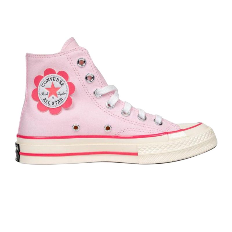 Converse CHUCK TAYLOR 70S Comfortable Versatile High-top Canvas Shoes for Women Pink