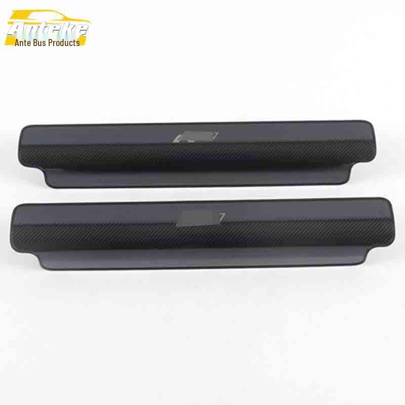 Lamax Universal Seat Anti-Kick Pad Stainless Steel Decorative Sticker for Lamando