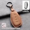Leather Car Key Case Cover Holder Keychain Keyless Shell for HAVAL Hover XY H6 Dargo M6 H9 H6S F7 F7X Jolion X DOG H2 H3 H5 Key
