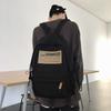 Backpack Girls Port School Bag High School College Student Couple Backpack Large Capacity Simple Backpack