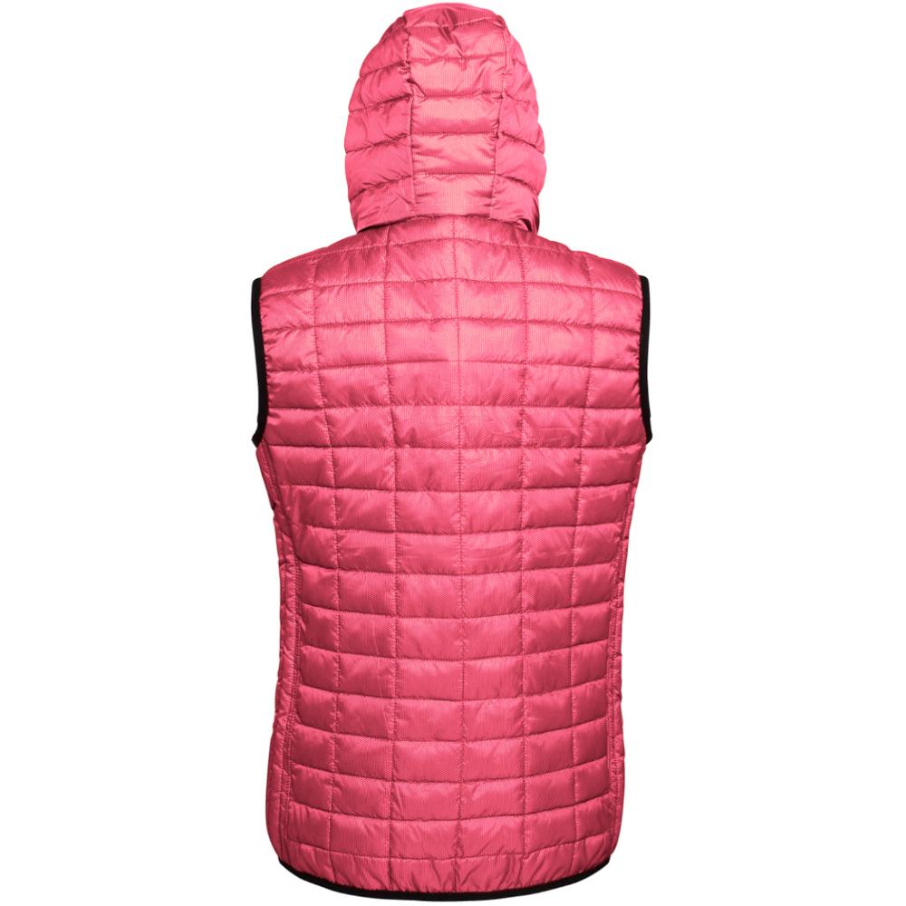 2786 Womens/Ladies Honeycomb Zip Up Hooded Vest/Bodywarmer
