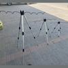 Oeny Telescopic Aluminum Alloy Tripod Fishing Rod Holder