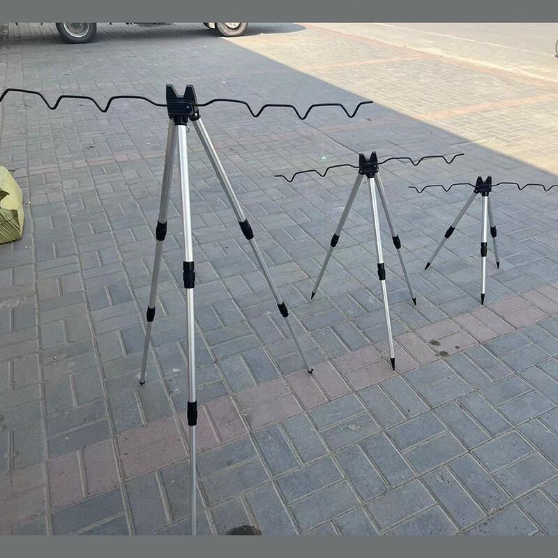 Oeny Telescopic Aluminum Alloy Tripod Fishing Rod Holder
