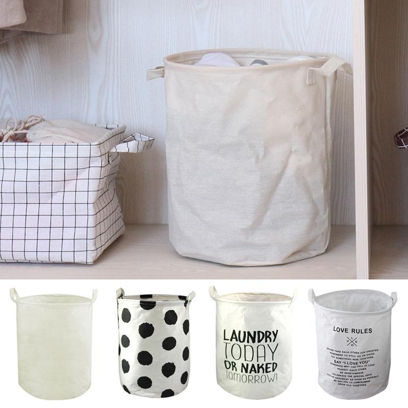 Dirty Laundry Basket Foldable Home Laundry Storage Bag Children Toy Large Capacity Storage Laundri Bag for Dirty Clothes