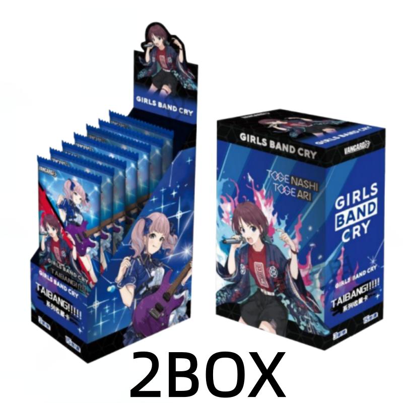 New Genuine Girls Band Cry TAIBANG!!!!! Vol.2 Trading Cards Anime Character Collection Cards Gift Toy for Girls