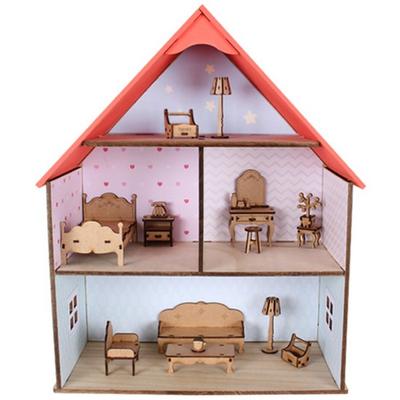 Type B Type Mini Furniture Set Miniature DIY Korea 3d Puzzle