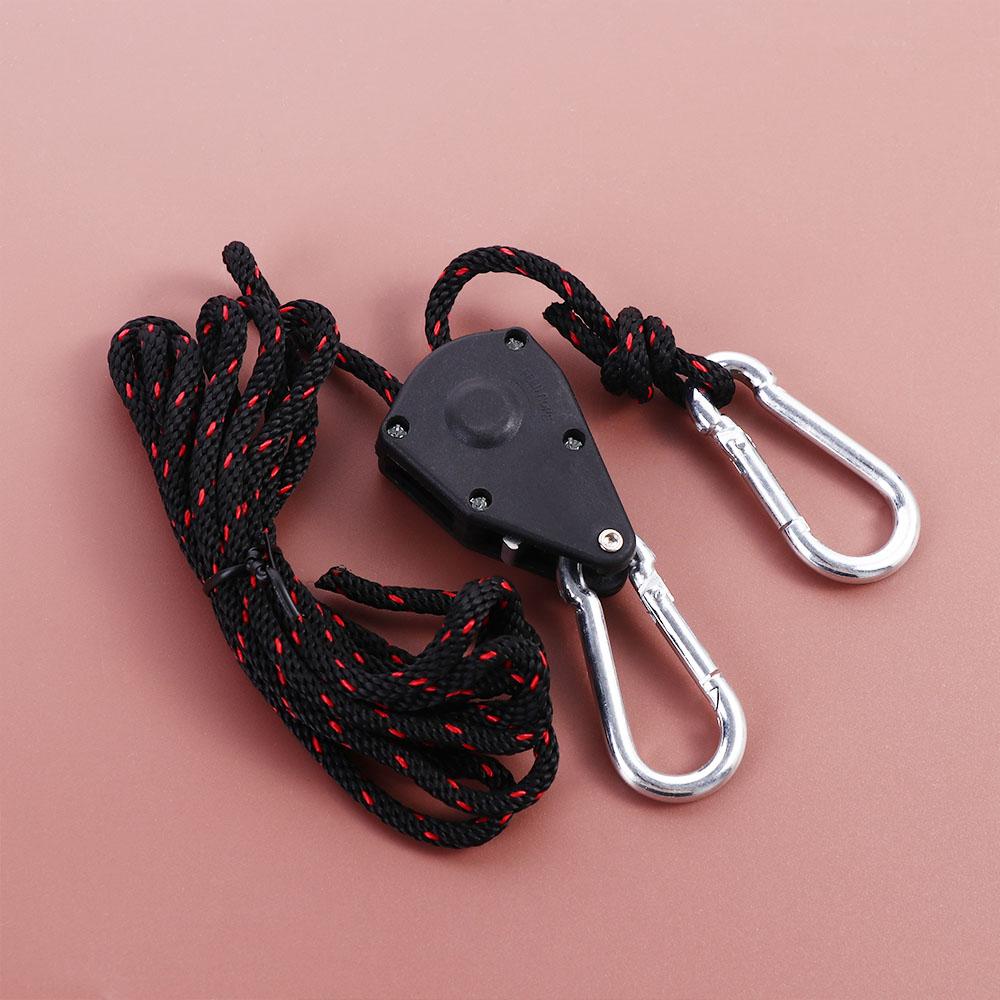Rope Tensioner Rope Hanger Tent Lanyard Pulley Outdoor Pulley Adjuster Adjutsable Rope Hanger