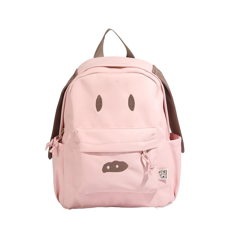 Schoolbag Campus Series Student School Bag Ins Korean Edition Cute Puppy Backpack Large Capacity Leisure Travel Backpack