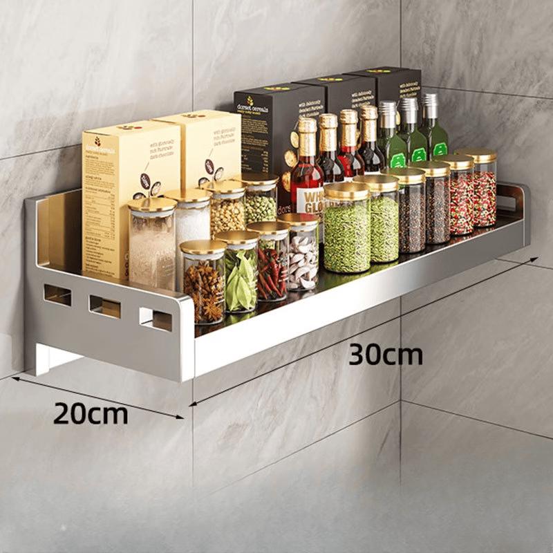 

Handun 304 Stainless Steel Wall-Mounted Kitchen Shelf