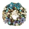 Light Up Christmas Wreath Prop Artificial Wreath for Fireplace Door Wall