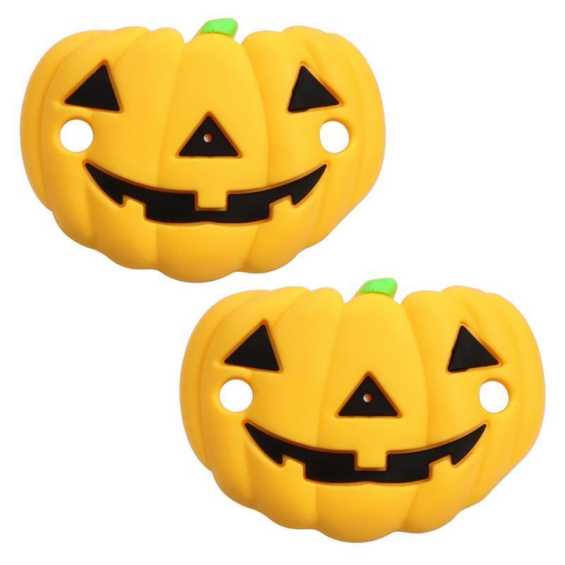 2Pcs Halloween Pacifier Prank Toy Vampire Fake Teeth Props Pet Toy Halloween Skull Trick Toy