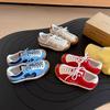 Retro Forrest Gump Training Shoes Women's Platform Flower Stray Shoes 2025 New Breathable Versatile Casual Sports Jogging Shoes